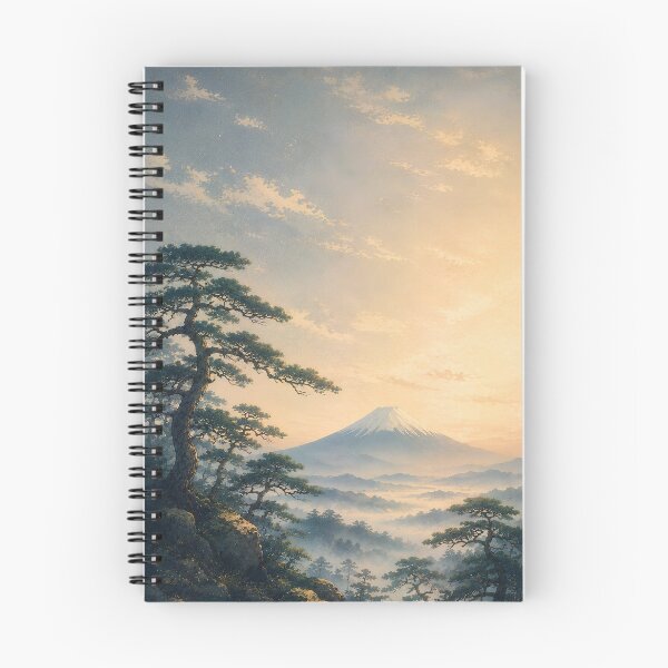Item preview, Mount Fuji and Japanese Pine – Serene Japanese Landscape Art designed and sold by Tomoyo Art.