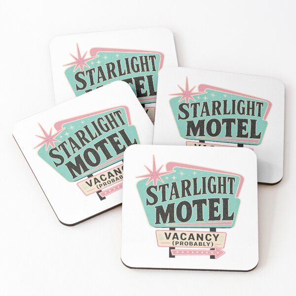 Item preview, Starlight Motel Vacancy Probably - Retro Neon Sign Design designed and sold by Uglyandcute.