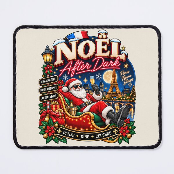 Item preview, Noël After Dark – Paris Christmas Night designed and sold by warlistop.