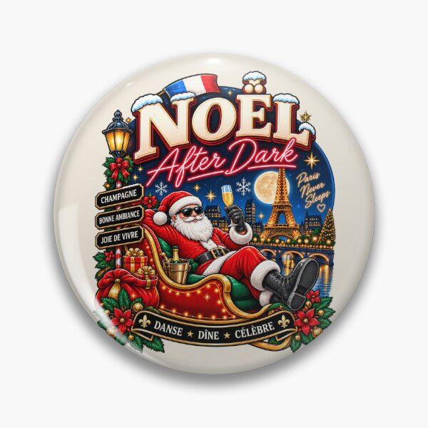 Item preview, Noël After Dark – Paris Christmas Night designed and sold by warlistop.