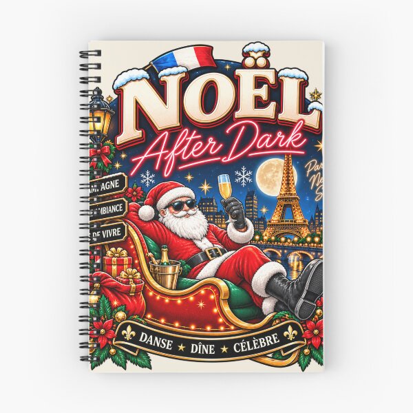 Item preview, Noël After Dark – Paris Christmas Night designed and sold by warlistop.