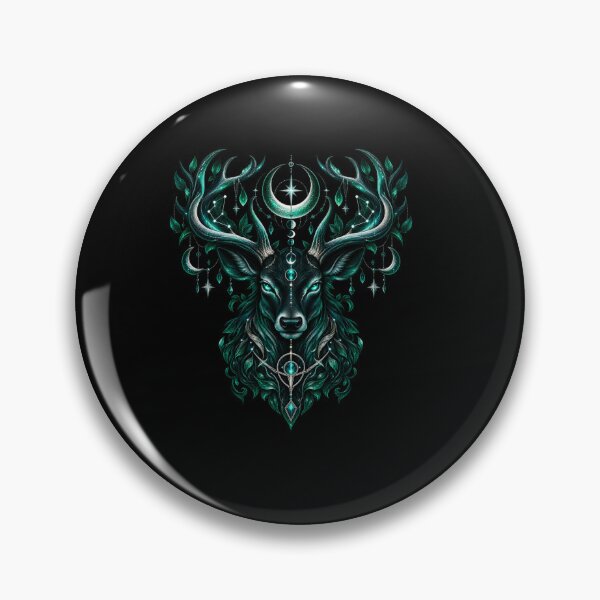 Item preview, Astral Stag Celestial Forest Fantasy Art designed and sold by d69designs.