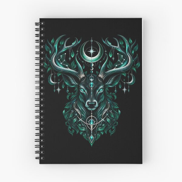 Item preview, Astral Stag Celestial Forest Fantasy Art designed and sold by d69designs.