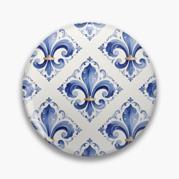 Aperçu de l'œuvre Fleur de lys à l'aquarelle créée et vendue par Grypis.