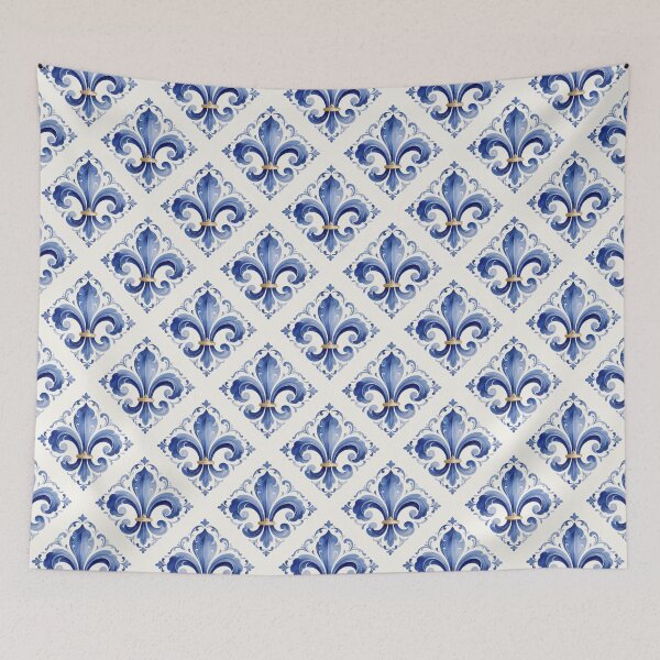 Aperçu de l'œuvre Fleur de lys à l'aquarelle créée et vendue par Grypis.