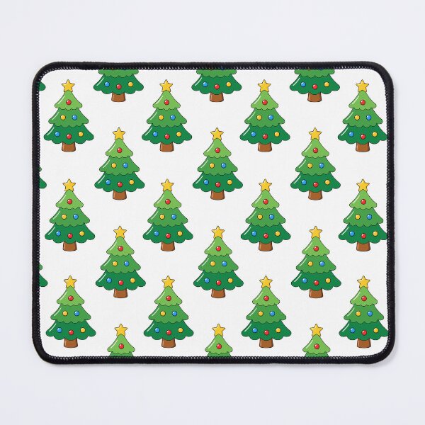 Item preview, Christmas Tree Ornaments Seamless Holiday Pattern designed and sold by teeperfect.