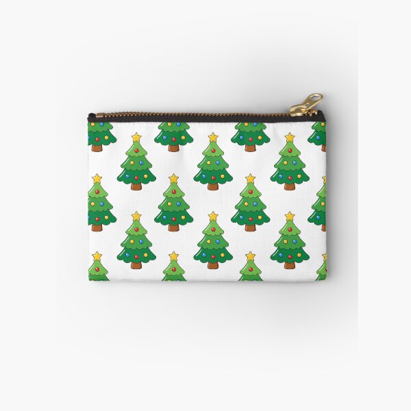 Item preview, Christmas Tree Ornaments Seamless Holiday Pattern designed and sold by teeperfect.