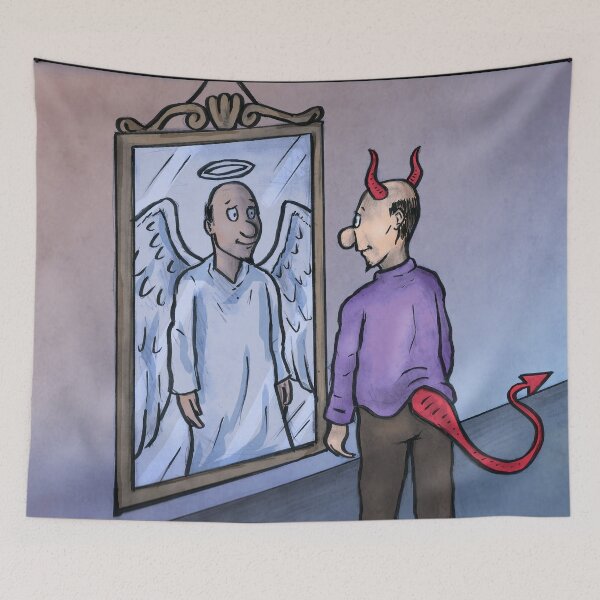 Item preview, Angel or devil designed and sold by matan kohn.