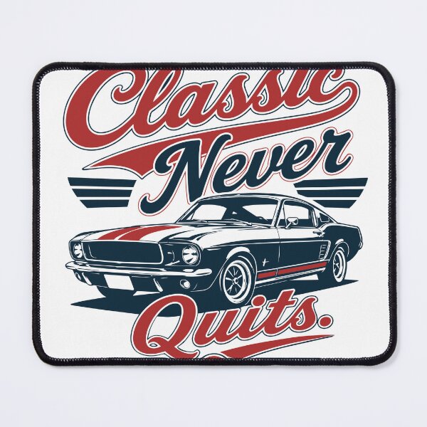 Item preview, Classic Never Quits - Retro Vintage Car Americana designed and sold by pickmeupplz.