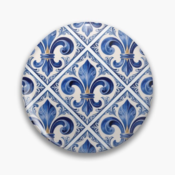 Aperçu de l'œuvre Fleur de lys à l'aquarelle créée et vendue par Grypis.