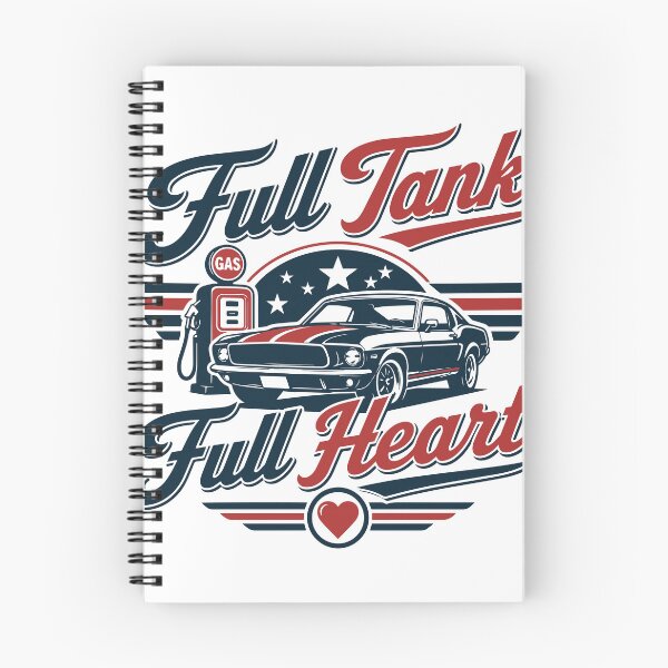 Item preview, Full Tank Full Heart - Retro Classic Car Automotive designed and sold by pickmeupplz.