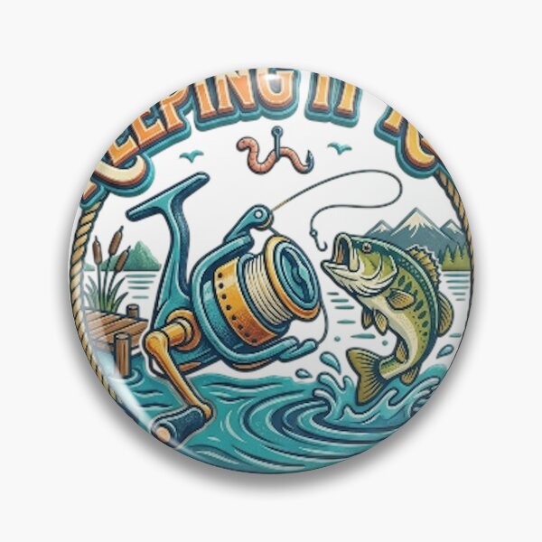 Item preview, KEEPING IT REAL OUT HERE ON THE WATER designed and sold by likbatonboot.