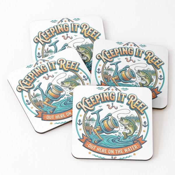 Item preview, KEEPING IT REAL OUT HERE ON THE WATER designed and sold by likbatonboot.