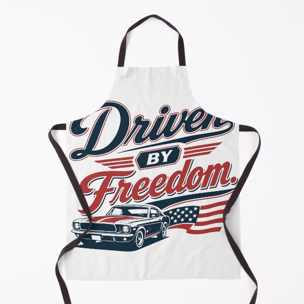 Item preview, Driven by Freedom - Retro Classic Car Americana designed and sold by pickmeupplz.
