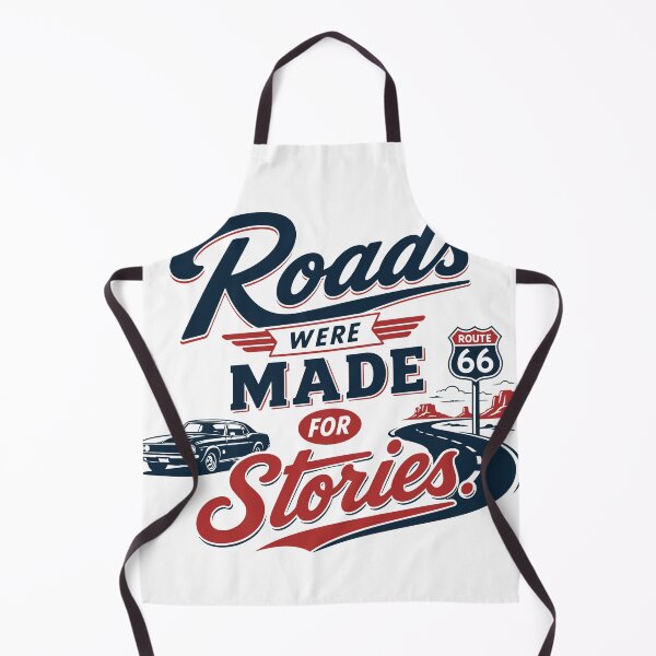 Item preview, Roads Were Made for Stories - Retro Classic Car Americana designed and sold by pickmeupplz.