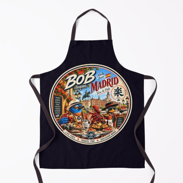 Item preview, BOB in Madrid – Spanish Food & Travel Adventure | +91BIRD designed and sold by Plus91BIRD.