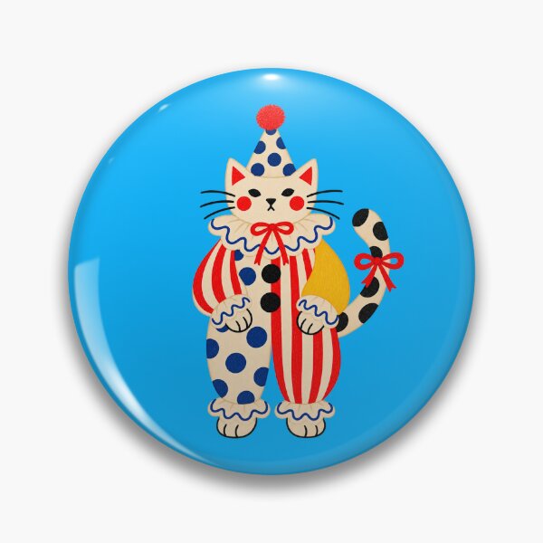 Artikelvorschau, Clownkatze. Clowncore. entworfen und verkauft von CoCoArt-Ua.