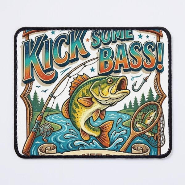 Item preview, KICK SOME BASS designed and sold by likbatonboot.
