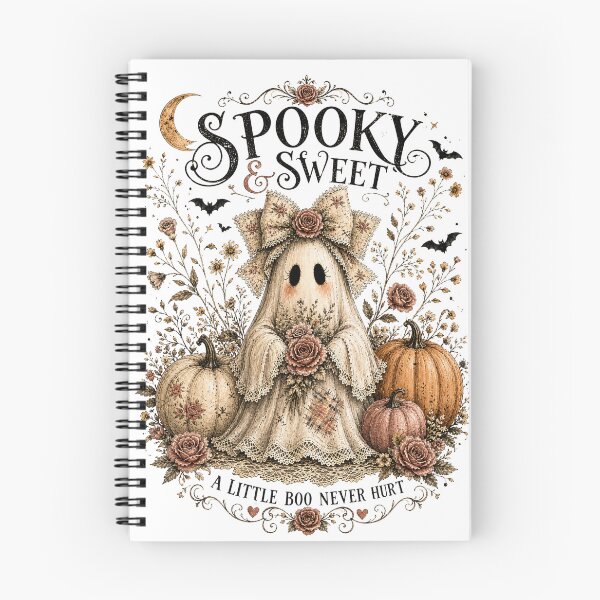 Item preview, Vintage Shabby Chic Ghost Floral Halloween Poster Art designed and sold by Kaikab007.