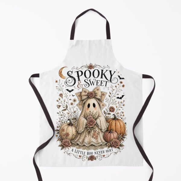 Item preview, Vintage Shabby Chic Ghost Floral Halloween Poster Art designed and sold by Kaikab007.