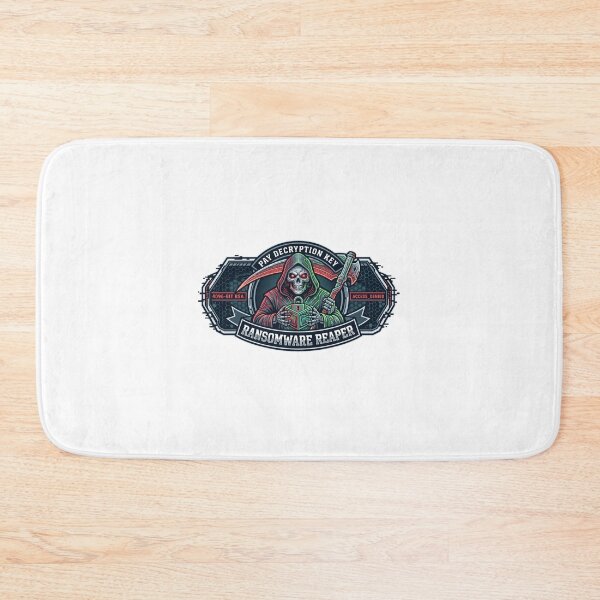 Item preview, Ransomware Reaper Decryption Key Cyber Threat Malware Analyst Badge designed and sold by TechNexusPrints.
