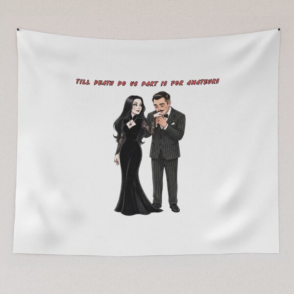 Item preview, Gothic Romance Art - Till Death Do Us Part Is For Amateurs designed and sold by Addy77shop.
