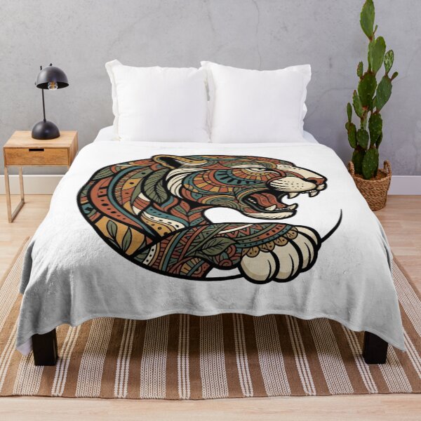 Item preview, Traditional Panther Tattoo Art Graphic Tee | American Traditional Wild Cat Minimalist T-Shirt designed and sold by BS Creations.