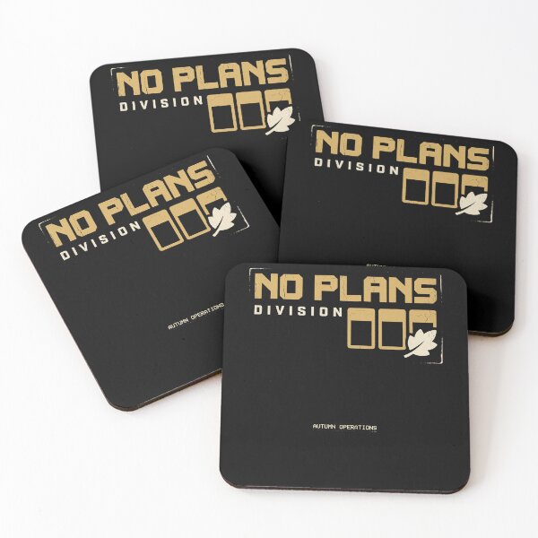 Item preview, No Plans Division designed and sold by SignumShop.