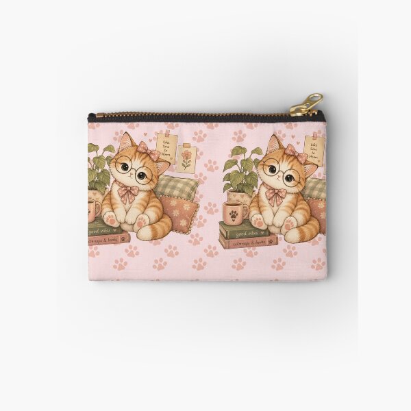 Item preview, Cute Kitten With Glasses Take Time To Bloom Cat Naps Books designed and sold by Artemis & Woven Collective.