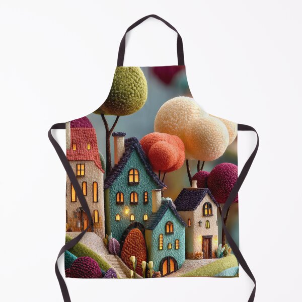 Item preview, Whimsical Felt Village Storybook Design designed and sold by CheersTOGETHER.
