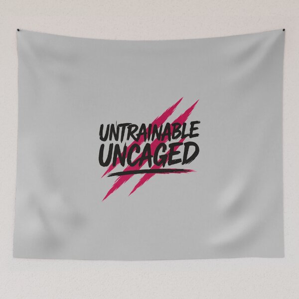 Item preview, Untrainable Uncaged Wild Claw Marks designed and sold by MarCinu Art.