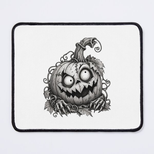 Item preview, Creepy Pumpkin – Scary Halloween Jack O Lantern designed and sold by UnglaublichGut.