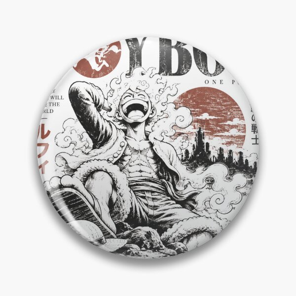 Item preview, Luffy joyboy japanese rétro style one-piece art  designed and sold by Dlvznbm.