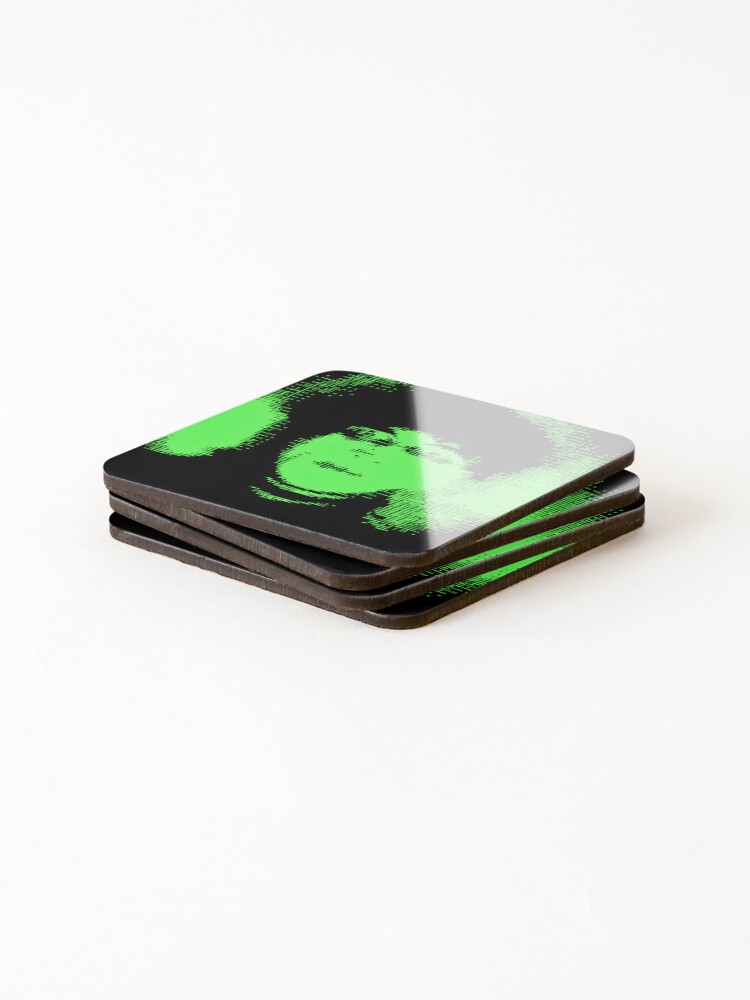Thumbnail 4 of 5, Coasters (Set of 4), Horror Pixel designed and sold by Ruggine.