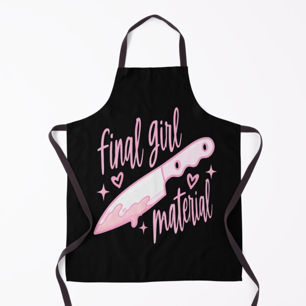 Item preview, Cute Pink Final Girl Scream Queen Horror Movie designed and sold by AvaLawley.