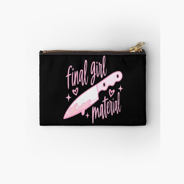 Item preview, Cute Pink Final Girl Scream Queen Horror Movie designed and sold by AvaLawley.