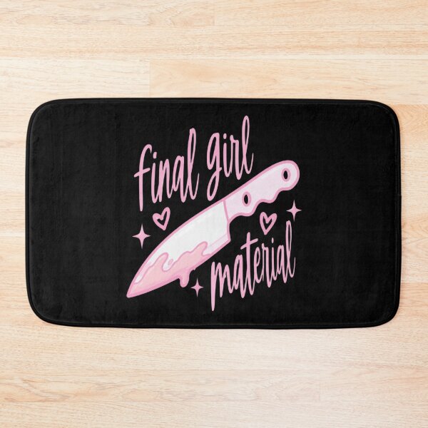 Item preview, Cute Pink Final Girl Scream Queen Horror Movie designed and sold by AvaLawley.