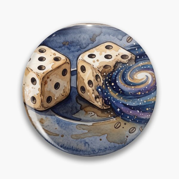 Item preview, Galaxy Dice on a Plate designed and sold by InkPixell.