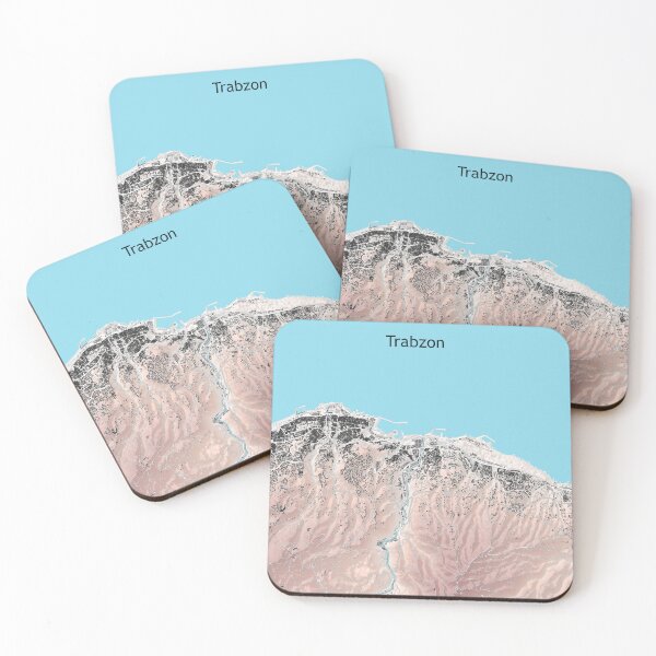 Item preview, Trabzon Coastal City Map designed and sold by design2xstudio.