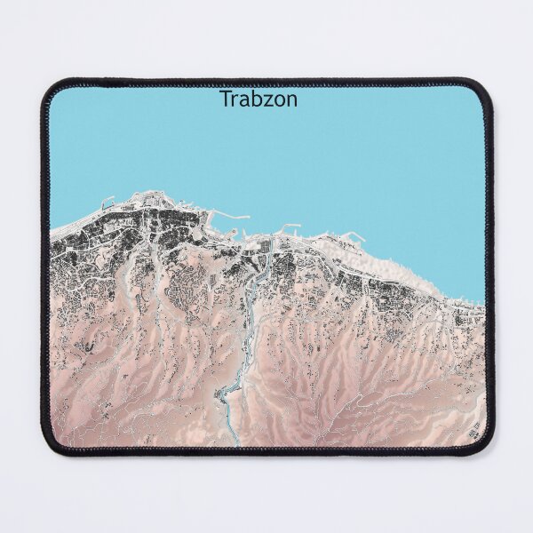 Item preview, Trabzon Coastal City Map designed and sold by design2xstudio.