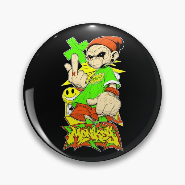 Item preview, Bad​ Monkey​ designed and sold by DigitalArtTK.