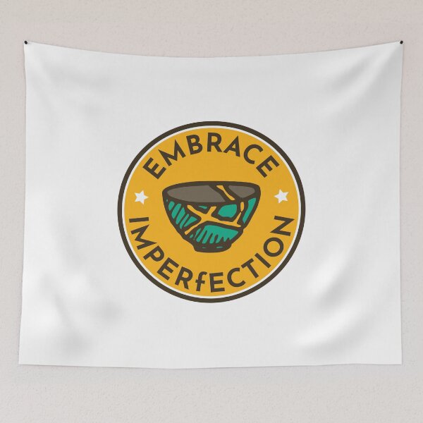 Item preview, Embrace Imperfection - Personal Growth designed and sold by TKsuited.