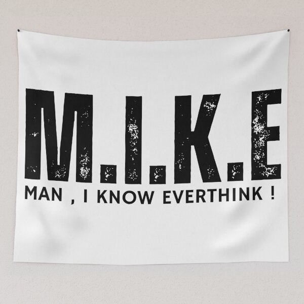 Item preview, M.I.K.E. Hombre, lo sé todo Diseño sarcástico y divertido designed and sold by Elite_Junkies.
