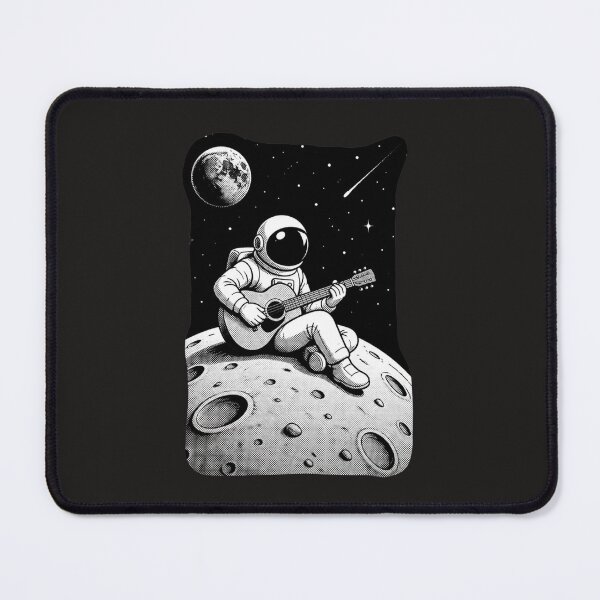 Item preview, Astronaut Playing Guitar designed and sold by Mattigiov.