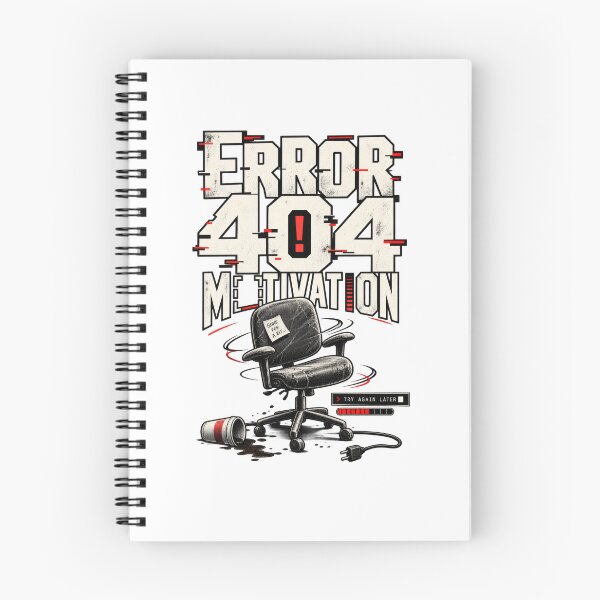 Item preview, Error 404 Motivación No Encontrada designed and sold by Trendy-Artistry.