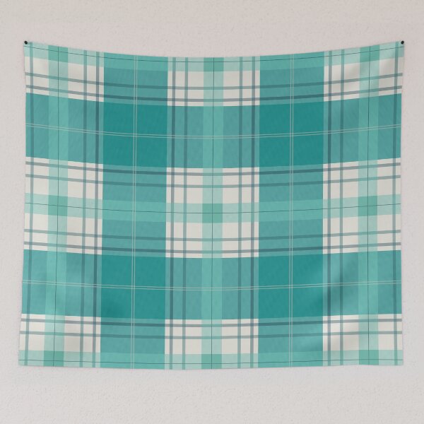 Item preview, plaid teal designed and sold by scrummy.