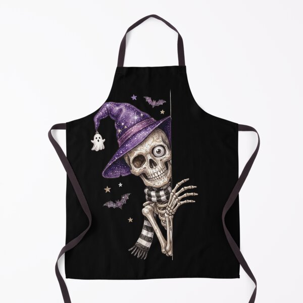Item preview, Cute Skeleton Witch Halloween Magic designed and sold by PeacefulArtUkr.
