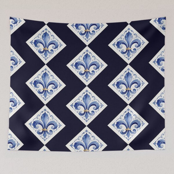Item preview, Watercolor Fleur de lys designed and sold by Grypis.