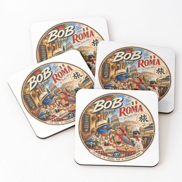 Item preview, BOB in Rome – La Dolce Vita Italian Adventure | +91BIRD designed and sold by Plus91BIRD.