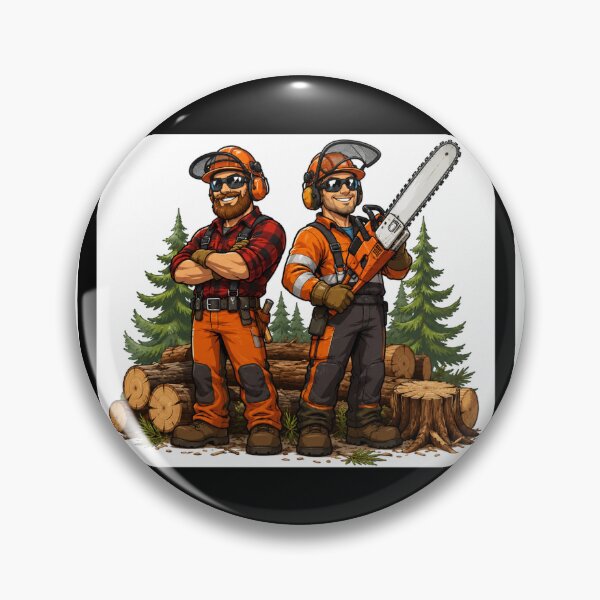 Item preview, Logging Crew Forestry Worker Chainsaw Lumberjack Adventure designed and sold by FreedomHauler.